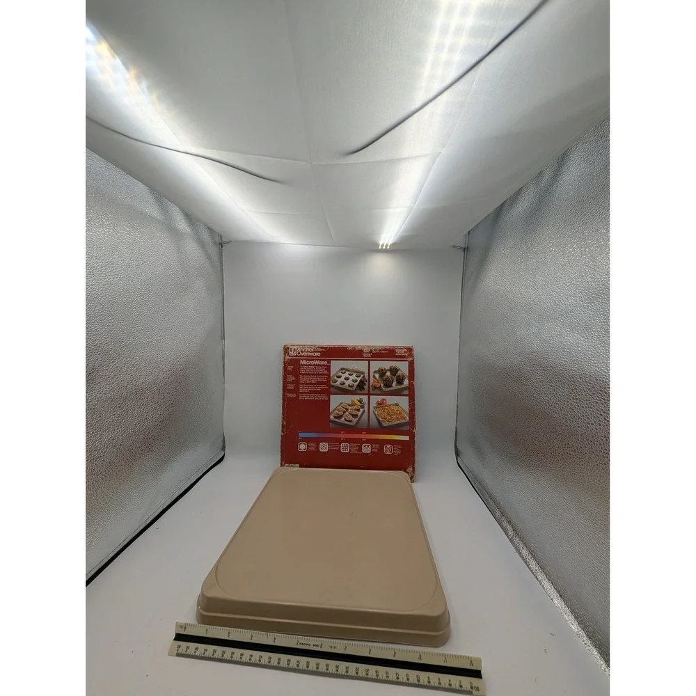 Anchor‎ Ovenware MicroWare Sheet 12x12 Vintage Microwave Tray PM451-T OPEN BOX